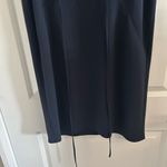 Doncaster Black Sheath Midi Dress V-Neck Sleeveless Photo 3