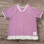 Free People NWOT  Baseline Solid Tee  in Vanilla Fig Photo 5