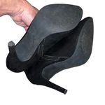 Kelly & Katie  black suede like stilleto boots 8M‎ Photo 5
