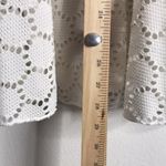 Trixxi  all over white lace textured dress size small Photo 6