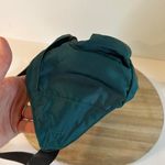 Eddie Bauer Teal Blue Nylon Zipper Two Pocket Fanny Belt Crossbody Bag Unisex Photo 10