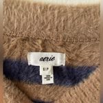 Aerie  Striped Fuzzy Sweater Size Small Photo 3
