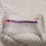 Free People Movement White Pants Cotton Relaxed Oversized Sweat Yoga Photo 2