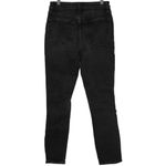 Abercrombie & Fitch Simone High Rise Slim Black Denim Distressed Jeans Size 25 0 Photo 1