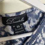 Donatella Cheetah Leopard Print Long Sleeve Mini Formal Dress XS Gray Photo 4