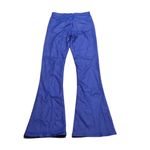 Edikted  Luna Blue Faux Leather Flare Jeans Size Medium Photo 6