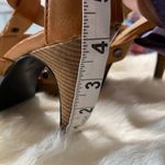 Cecilia New York Camel Colored Strappy 4” Heels size 7 Orange Photo 12