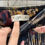 Abercrombie & Fitch Abercrombie Abstract Floral Legging Pants Zipper Detail Womens Medium Photo 2