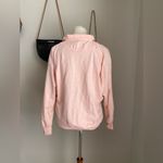 Lavon Vintage  Peach/ Pale Pink Collared Pullover Sweater, Size Medium Photo 2