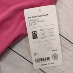 Athleta  pink air out cinch tank size XS Photo 2