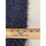 By Anthropologie Eyelash Pullover Sweater Tie Back Blue Women's Size Medium Photo 9