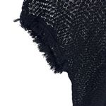 LA Made Black Open Weave Swimsuit Coverup Small New Photo 1