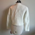 Avec Les Filles  Ivory Cream Black Bow Cardigan Blazer NWT Photo 11