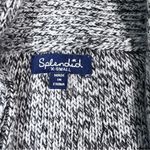 Splendid Briarwood Open Front Wool Bland Knit Cardigan in Marled Gray XS Photo 9