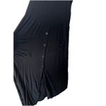 Meri Skye (Dia) Jenna Smocked Midi Dress 2x Black Knit Casual Photo 3