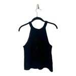 Mango MNG  Black Crochet Tank Top | Size S | 100% Cotton Photo 1