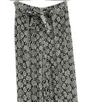 Zimmermann Hyper Cobra Split Pants Snakeskin Print Gray Size 1 US 6 Photo 4
