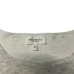 Promise The Label Size M Scuba Wide Sleeve Boatneck Pullover Heather Gray New‎ Size M Photo 2