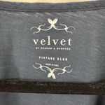 Velvet Tees Velvet Women's Navy Blouse Photo 1