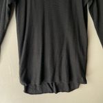 Joan Vass sz M Studio Black Long Sleeve Knit Tunic Sweater Lagenlook Slouchy Size M Photo 2