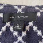 Ann Taylor Diamond Geo Print Zip Up Blazer Photo 6