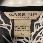 Massini Stretch Sleeveless Cowl Neck Embellished Blouse Size XL Photo 1