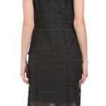 J. McLaughlin Noreen Tiered Black Lace Dress Size 2 NWT Photo 4