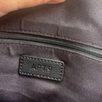 Apt. 9  Bow Dome Satchel Purse Black Silver Photo 6