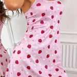 Boutique Pink, Strawberries, Spring, Pajama Gown Photo 4