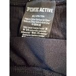 Pink Coconut Boutique Victoria's Secret PINK Active Seamless Black High Rise Ribbed Bike Shorts Size M Photo 3