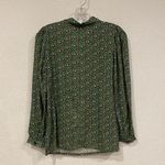 Circus Anna Shirt Womens XS Floral Print Long Sleeve Blouse Bow Tie UK 8 Green Photo 3