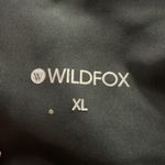 Wildfox  Pants Leggings Black Faux Leather Stretchy Shiny Size XL EUC #6850 Photo 2