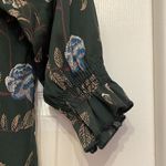 Hummingbird ✨ Dark Green Floral Off Shoulder Top Photo 2