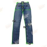 AGOLDE Nico Slim Fit Button Fly High Rise Distressed Stretch Ankle Jeans Size 23 Photo 7