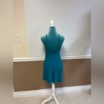 Victoria's Secret Vintage Gold Label Victoria’s Secret Teal Lace Slip Dress Nightgown S/P Photo 3