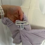 Urban Outfitters  Off The Shoulder Lavender Ruffle Button-Up Blouse Photo 5