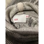 Yoon Delphine Wool Cashmere Blend Cable Knit Cowl Neck Gray Sweater S Photo 5