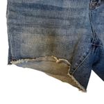 Seven7  Women Blue Denim Frayed Hem Cutoff Shorts Size 14-16 Photo 3