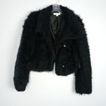 Coco + Jaimeson  faux fur black jacket size medium Photo 6
