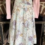 Star City VINTAGE floral midi skirt size Photo 4