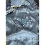 Soft Sensations 2X Pajama Set Womens Blue Gold Trim Sleepwear Loungewear Size XXL Photo 7