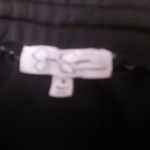 Jessica Simpson  Black and White Striped Drawstring Track Pants Size M Training Photo 3