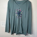 Life is Good Womens Cotton Compass Beauty in All Directions Hoodie Medium Photo 1