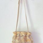 Sharif Vintage Chevron Zig Zag Leather Drawstring Photo 0
