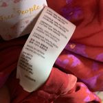 Free People NWT Romantic Combo Red and Purple Dress Size XS Photo 9