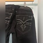 Rock Revival  Black Celine Skinny Embel Jeans Goth Grunge 2000’s Vintage Photo 4