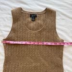 American Eagle  Outfitters 100% Lambswool Cable Knit Sleeveless Tank Top Sweater Photo 4
