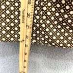 Talbots Jacket Women 12P Brown Geometric Print Mod Classic Prep Retro Chic Photo 4