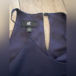 Iz Byer Navy Ruffle Mini Dress Photo 1