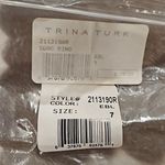 Trina Turk 💕💕 Swag Ring ~ Blue 7 NWT Photo 4